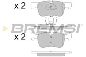 BREMSI BP3503 - JGO.PAST.FRENO BMW SERIE 1 3 2012