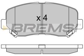 BREMSI BP3535 - JGO.PAST.FRENO MAZDA CX 5 2012