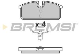 BREMSI BP3542 - JGO.PAST.FRENO RENAUL TWIZY 2012