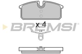 BREMSI BP3542 - JGO.PAST.FRENO RENAUL TWIZY 2012