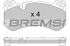 BREMSI BP3609 - JGO.PAST.FRENO AUDI A6 (4F2,C6) A6 (4F5,C6)