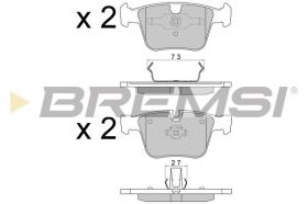 BREMSI BP3610 - JGO.PAST.FRENO MERCEDES CLASSE S (W221) S COUP