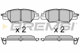 BREMSI BP3661 - JGO.PAST.FRENO MAZDA CX 5 02 2015