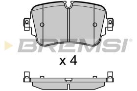 BREMSI BP3686 - JGO.PAST.FRENO AUDI Q7