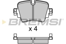 BREMSI BP3700 - JGO.PAST.FRENO JAGUAR F-TYPE