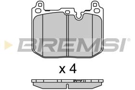 BREMSI BP3717 - JGO.PAST.FRENO MINI MINI CLUBMAN