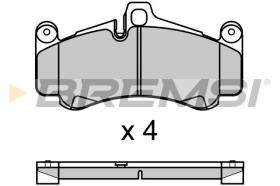 BREMSI BP3728 - JGO.PAST.FRENO PORSCHE 911