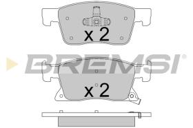 BREMSI BP3738 - JGO.PAST.FRENO OPEL ASTRA K 2015