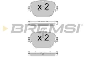 BREMSI BP3770 - JGO.PAST.FRENO MERCEDES "E"-->17'