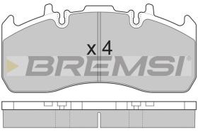 BREMSI BP7324 - JGO.PAST.FRENO RENAULT TRUCKS MIDLUM 190.16