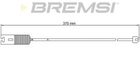 BREMSI WI0528 - TESTIGOS DE FRENO BREMSI = 370 MM BMW 8..