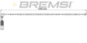 BREMSI WI0582 - TESTIGOS DE FRENO BREMSI = 1340 MM BMW 3..
