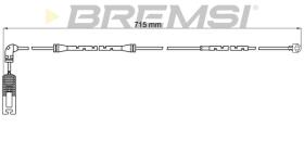 BREMSI WI0585 - TESTIGOS DE FRENO BREMSI = 715 MM BMW X5