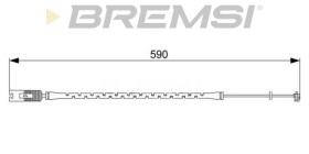 BREMSI WI0586 - TESTIGOS DE FRENO BREMSI = 590 MM BMW 7..
