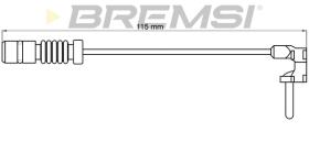 TRW WI0597 - TESTIGOS DE FRENO BREMSI = 114 MM MERCEDES ML...