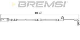BREMSI WI0602 - TESTIGOS DE FRENO BREMSI = 670 MM BMW 5..,6..