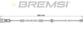 BREMSI WI0604 - TESTIGOS DE FRENO BREMSI = 680 MM FIAT CROMA OPEL