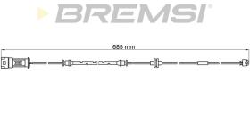 TRW WI0604 - TESTIGOS DE FRENO BREMSI = 680 MM FIAT CROMA OPEL