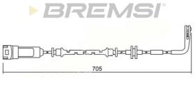 BREMSI WI0605 - TESTIGOS DE FRENO BREMSI = 705 MM OPEL VECTRA VAUXH