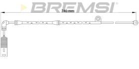 BREMSI WI0610 - TESTIGOS DE FRENO BREMSI = 740 MM BMW X3