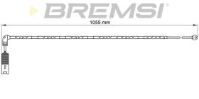 BREMSI WI0611 - TESTIGOS DE FRENO BREMSI = 1055 MM BMW X3