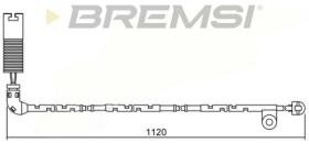 BREMSI WI0621 - TESTIGOS DE FRENO BREMSI = 1120 MM LAND ROV. R.ROV