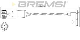 BREMSI WI0631 - TESTIGOS DE FRENO BREMSI = 103 MM MERCED VW CRAFTER