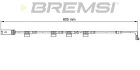 BREMSI WI0645 - TESTIGOS DE FRENO BREMSI = 805 MM MINI COOPER,ONE