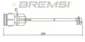 BREMSI WI0648 - TESTIGOS DE FRENO BREMSI = 300 MM AUDI A8