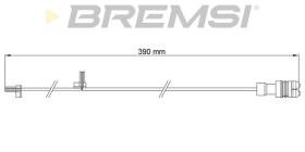 BREMSI WI0664 - TESTIGOS DE FRENO BREMSI =390 MM PORSCHE 911