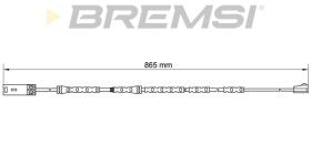 BREMSI WI0675 - TESTIGOS DE FRENO BREMSI = 1130 MM BMW X1