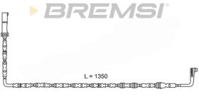 BREMSI WI0680 - TESTIGOS DE FRENO BREMSI = 1350 MM BMW Z4