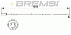 BREMSI WI0681 - TESTIGOS DE FRENO BREMSI = 645 MM BMW X1