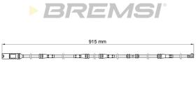 BREMSI WI0685 - TESTIGOS DE FRENO BREMSI = 915 MM BMW 5..,6..