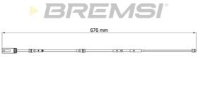 BREMSI WI0692 - TESTIGOS DE FRENO BREMSI = 676 MM BMW X1