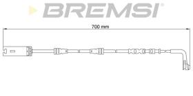 BREMSI WI0716 - TESTIGOS DE FRENO BREMSI =672 MM BMW 3