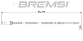 BREMSI WI0717 - TESTIGOS DE FRENO BREMSI =659 MM BMW 1 3