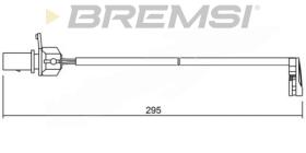 BREMSI WI0723 - TESTIGOS DE FRENO BREMSI = 295 MM AUDI A4,A5,A6,A7