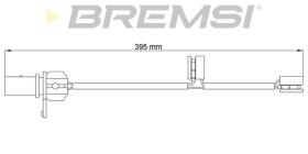 BREMSI WI0731 - TESTIGOS DE FRENO BREMSI =395 MM AUDI A5 R8