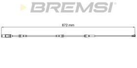 BREMSI WI0751 - TESTIGOS DE FRENO BREMSI = 675 MM BMW 1..,2..,3..,4
