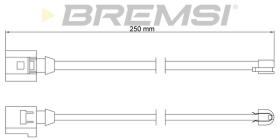 BREMSI WI0767 - TESTIGOS DE FRENO BREMSI = 250 MM PORSCHE CAYMAN