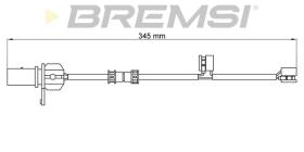 BREMSI WI0776 - TESTIGOS DE FRENO BREMSI =345 MM AUDI A8, BENTLEY