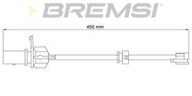 BREMSI WI0777 - TESTIGOS DE FRENO BREMSI =450 MM AUDI A4 A6 A8