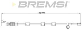 BREMSI WI0779 - TESTIGOS DE FRENO BREMSI = 745 MM LEXUS LS