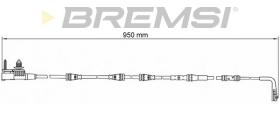 BREMSI WI0782 - TESTIGOS DE FRENO BREMSI = 951 MM LAND ROVER RANGE