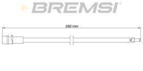 BREMSI WI0789 - TESTIGOS DE FRENO BREMSI =330 MM PORSCHE 911