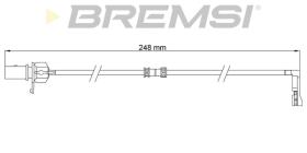 BREMSI WI0796 - TESTIGOS DE FRENO BREMSI =238 MM AUDI A8