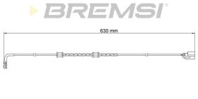 BREMSI WI0926 - TESTIGOS DE FRENO BREMSI =620 MM JAGUAR F TYPE