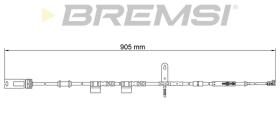 BREMSI WI0937 - TESTIGOS DE FRENO BREMSI =907 MM MINI MINI COOPER