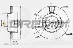 TRW CD6457V - DISCOS DE FRENO DEL. DIA.295 VENT. MERCED E 280